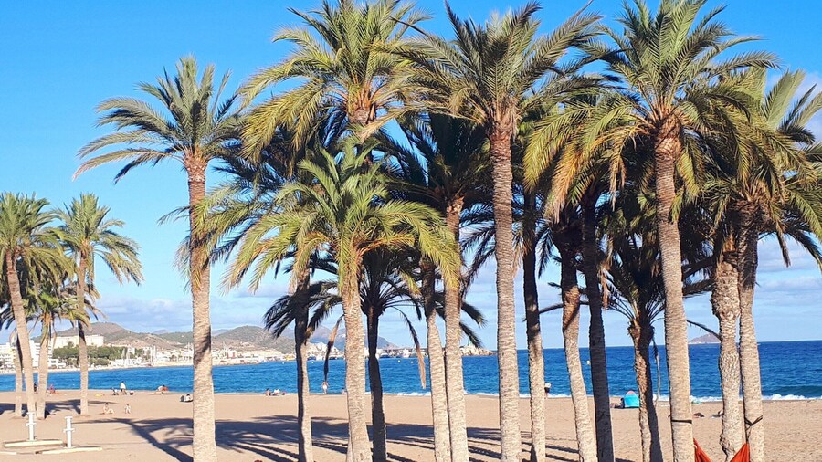 Flat in Villajoyosa With Sea Views & Pool