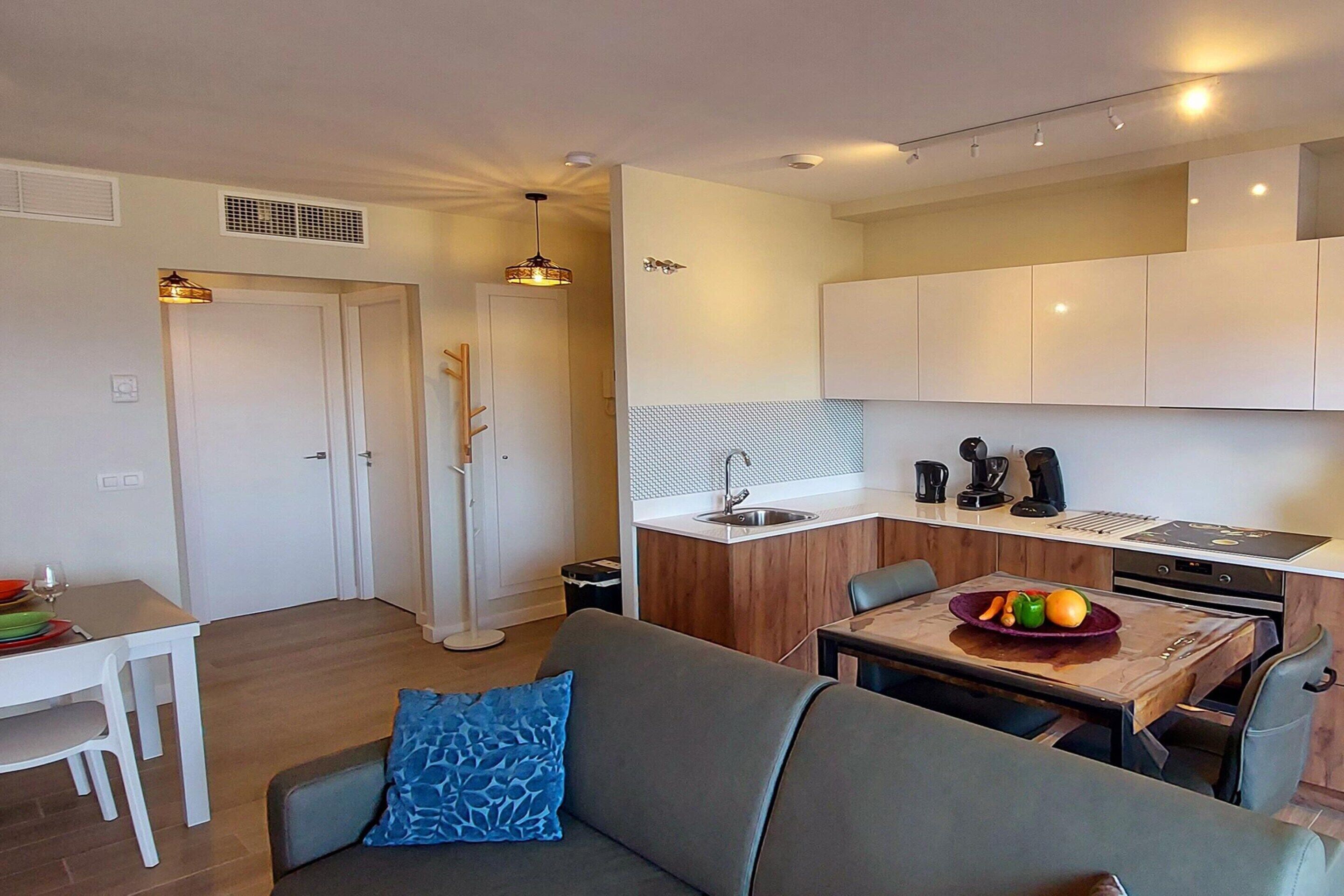 Leilighet | Eget kjøkken | Høy barnestol