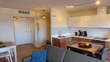 Leilighet | Eget kjøkken | Høy barnestol