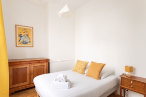 1 Schlafzimmer, Bügeleisen/Bügelbrett, kostenloses WLAN, Bettwäsche