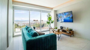 Living area - Nautico Condo, Rooftop Pool, Gym, Steps to the Marina! (Puerto Vallarta)