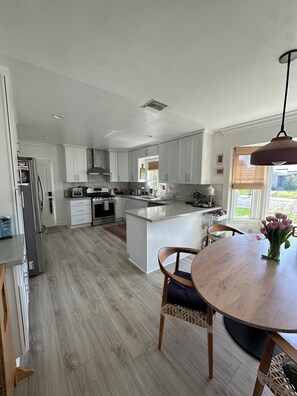 Oven, stovetop, dishwasher
