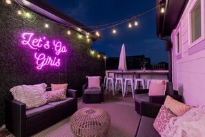 Property grounds - The Dolly Den! • Murals and Glam | Private Rooftop (Nashville)