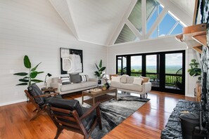 TV connectée, cheminée