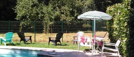 Una piscina riscaldata