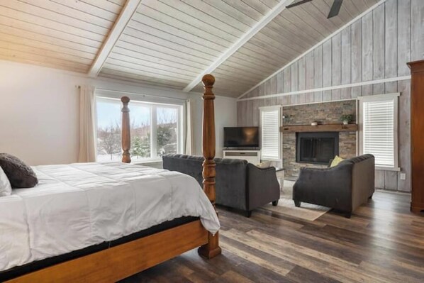 5 habitaciones, tabla de planchar con plancha, wifi y ropa de cama 