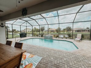 Außenpool, beheizter Pool