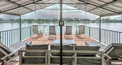Lakefront Stay for 12 with Private Ramp, Dock & Views