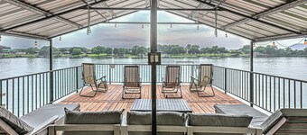 Lakefront Stay for 12 with Private Ramp, Dock & Views