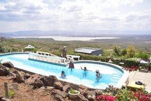 Alberca al aire libre 