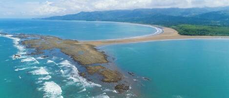 Sun loungers, beach towels