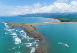 Sun loungers, beach towels