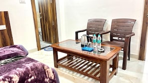 Deluxe Double Room, Balcony, City View | Desk, laptop workspace, free WiFi