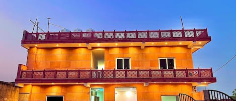 Fassade der Unterkunft