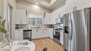 Microwave, oven, dishwasher