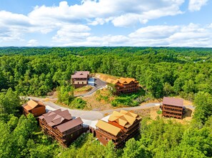 Exterior - New 8BR Mountain Getaway | Close to PF | Private Heated Pool | Sleeps 28 (Sevierville)