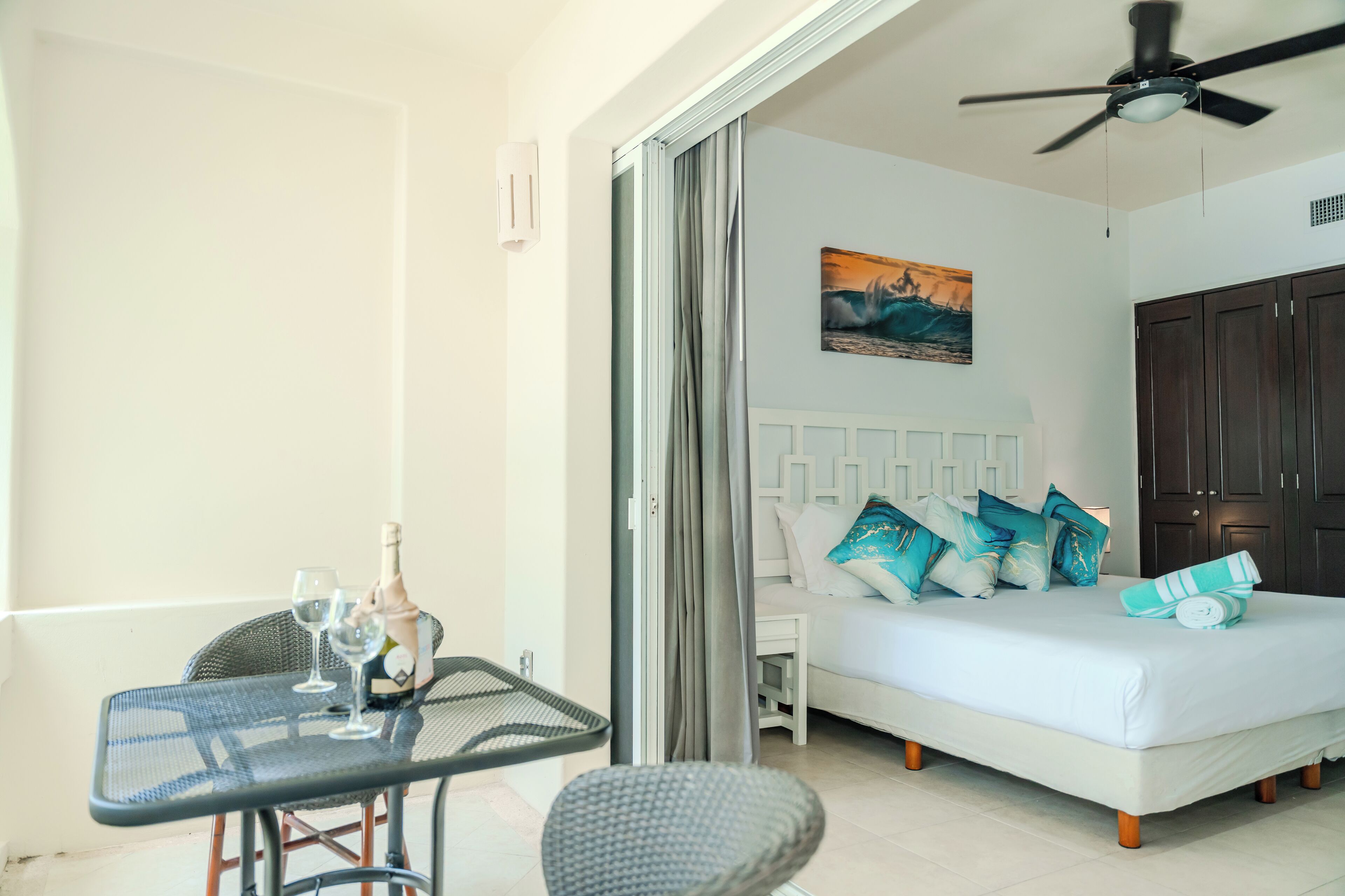 Superior Apartment, Garden View | 2 bedrooms, in-room safe, iron/ironing board, free WiFi