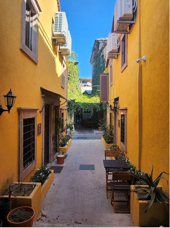 Voorkant van accommodatie