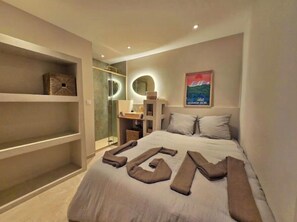 1 Schlafzimmer, kostenloses WLAN, Bettwäsche