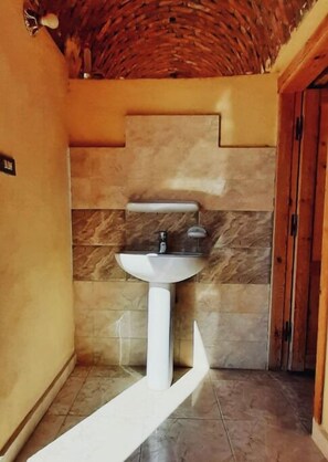 Towels, soap, toilet paper