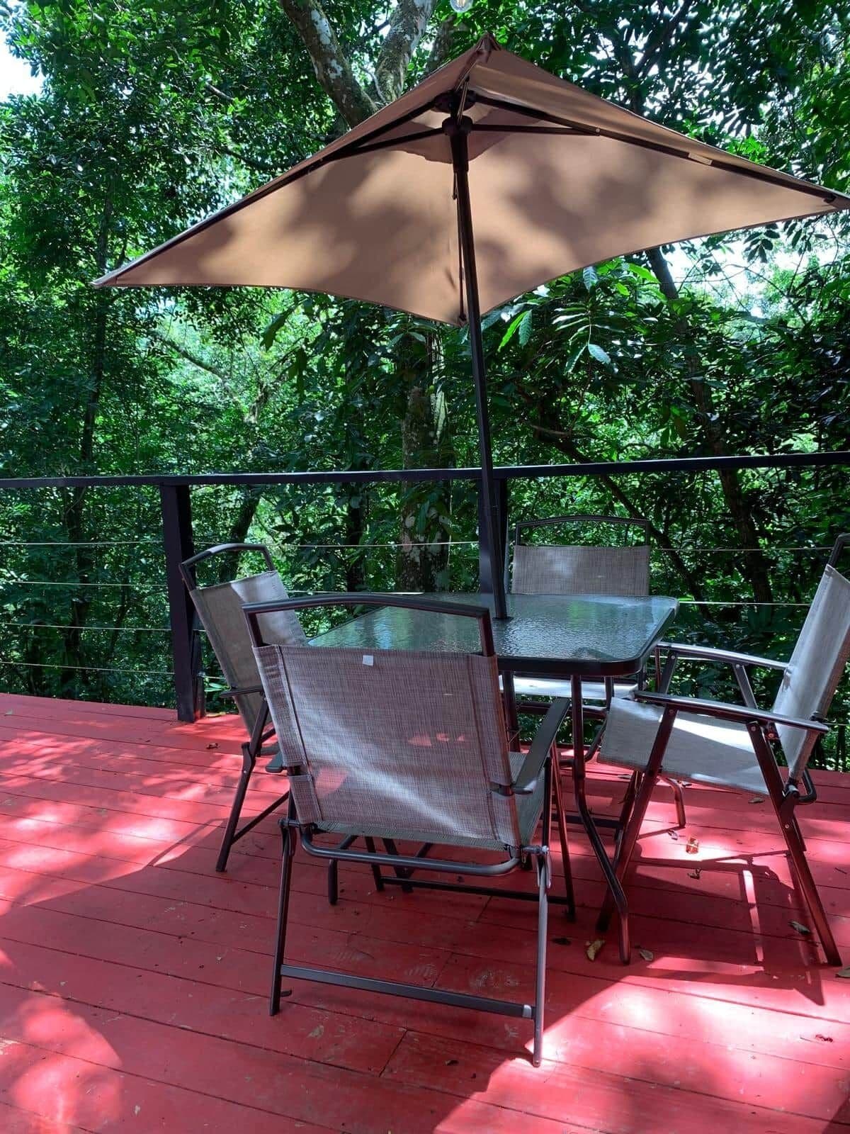 Opções para refeição ao ar livre