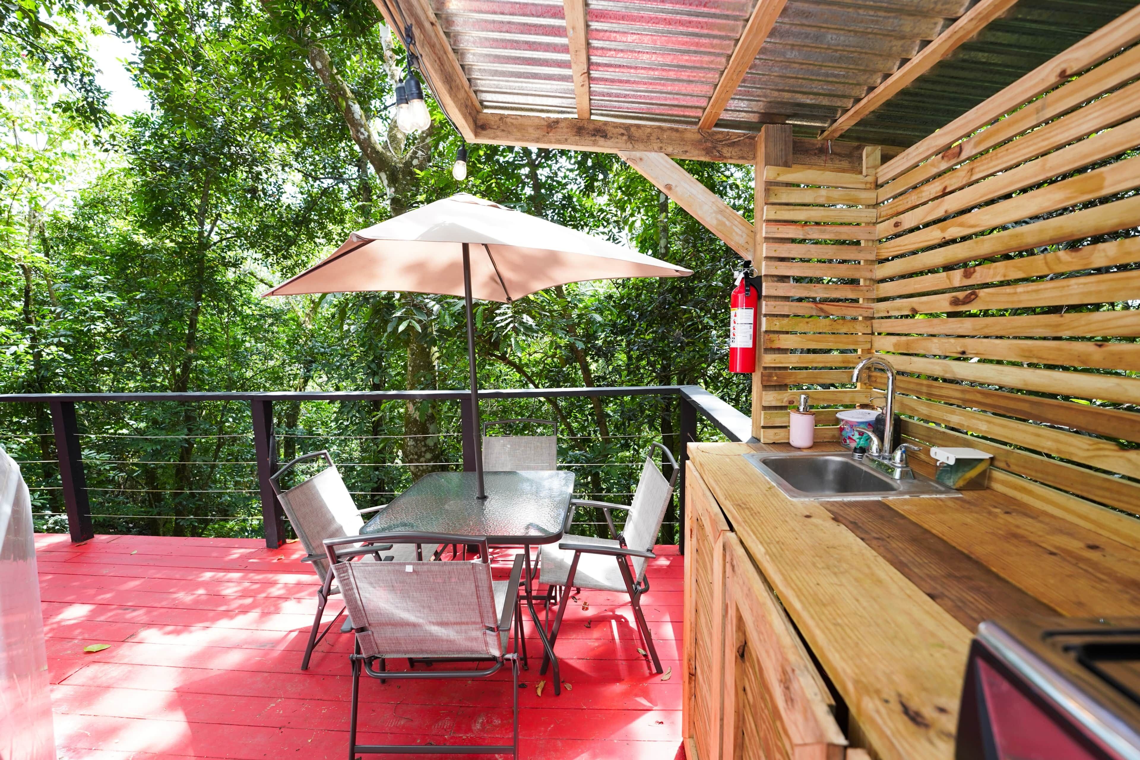 Opções para refeição ao ar livre