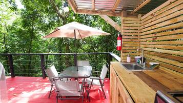 Opções para refeição ao ar livre