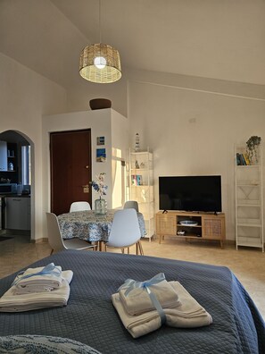 2 Schlafzimmer, Zimmersafe, Bügeleisen/Bügelbrett, Reisekinderbett