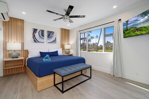 2 bedrooms, in-room safe, iron/ironing board, free WiFi - Menehune Shores #119 – Stylish Oceanfront Retreat with Luxe Modern Finishes (Kihei, Maui)