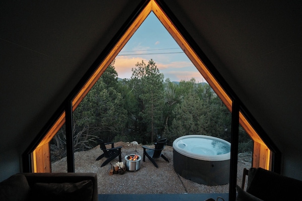Luxury Chalet, Pets Allowed, River View | Outdoor spa tub