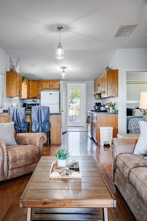 TV connectée, cheminée