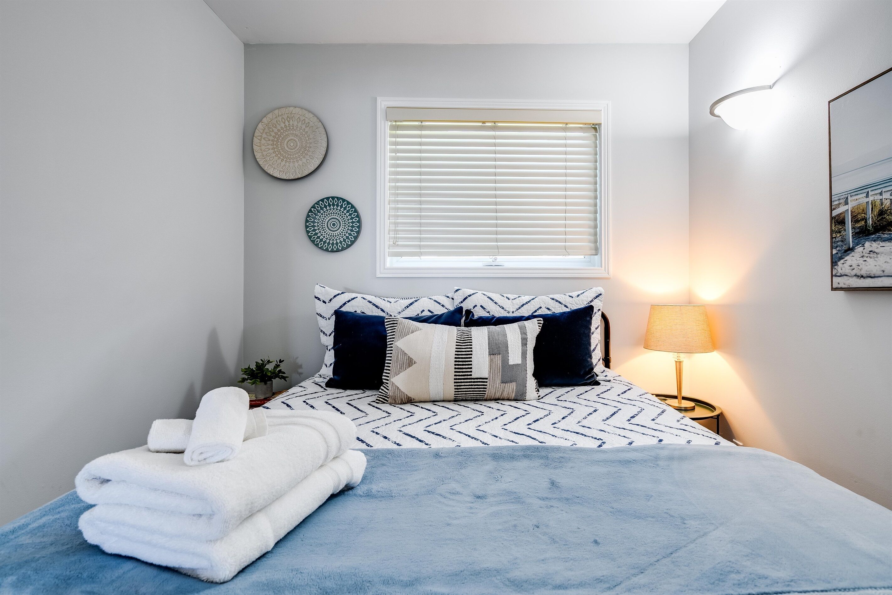 2 bedrooms, iron/ironing board, free WiFi, bed sheets