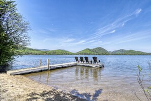 Property grounds - Chalet le Pionnier-Bord de lac-Lakefront (Lac-Supérieur)