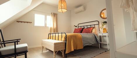 1 soverom, strykejern/-brett, wi-fi og sengetøy