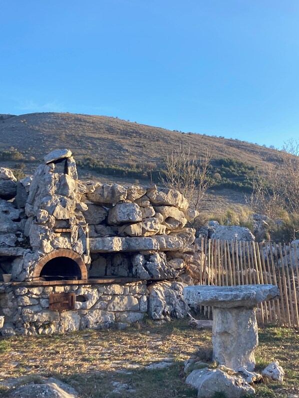 Enceinte de l’hébergement