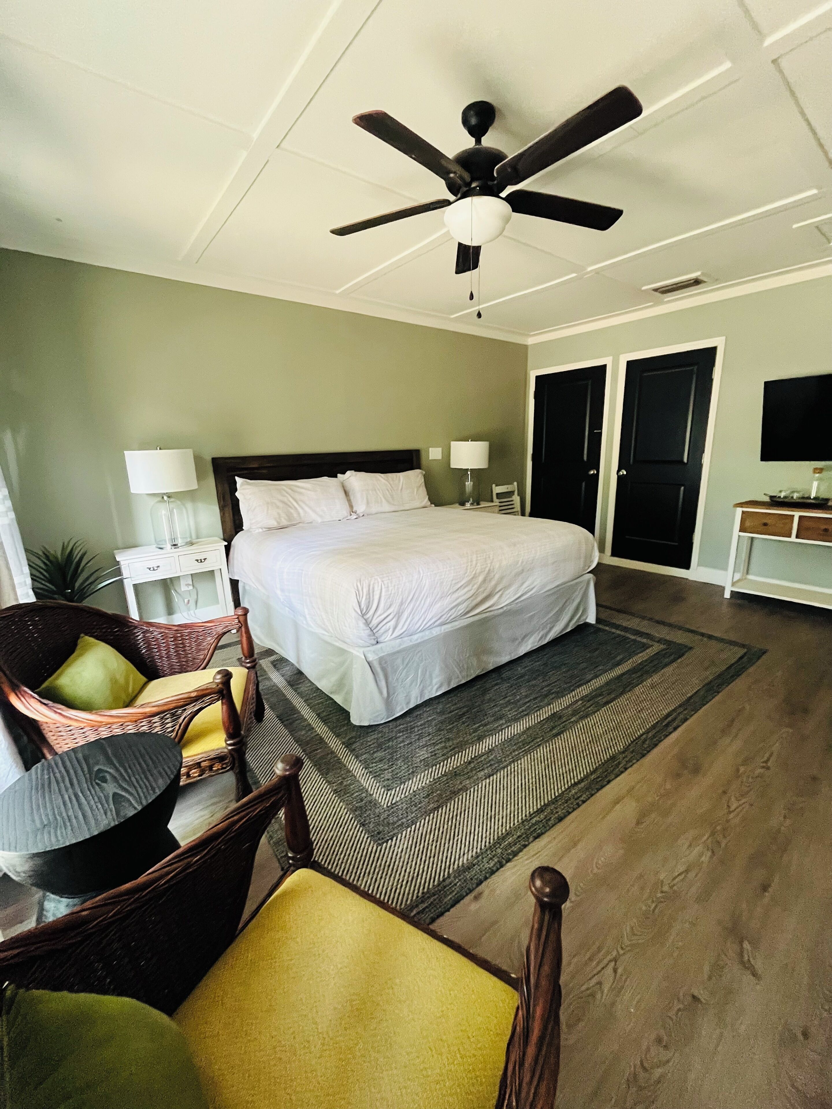 1 室のベッドルーム、アイロン / アイロン台、WiFi、ベッドシーツ