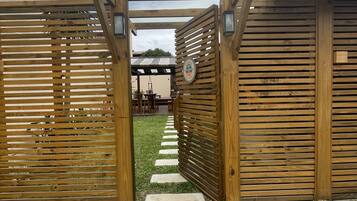 Entrada de la propiedad