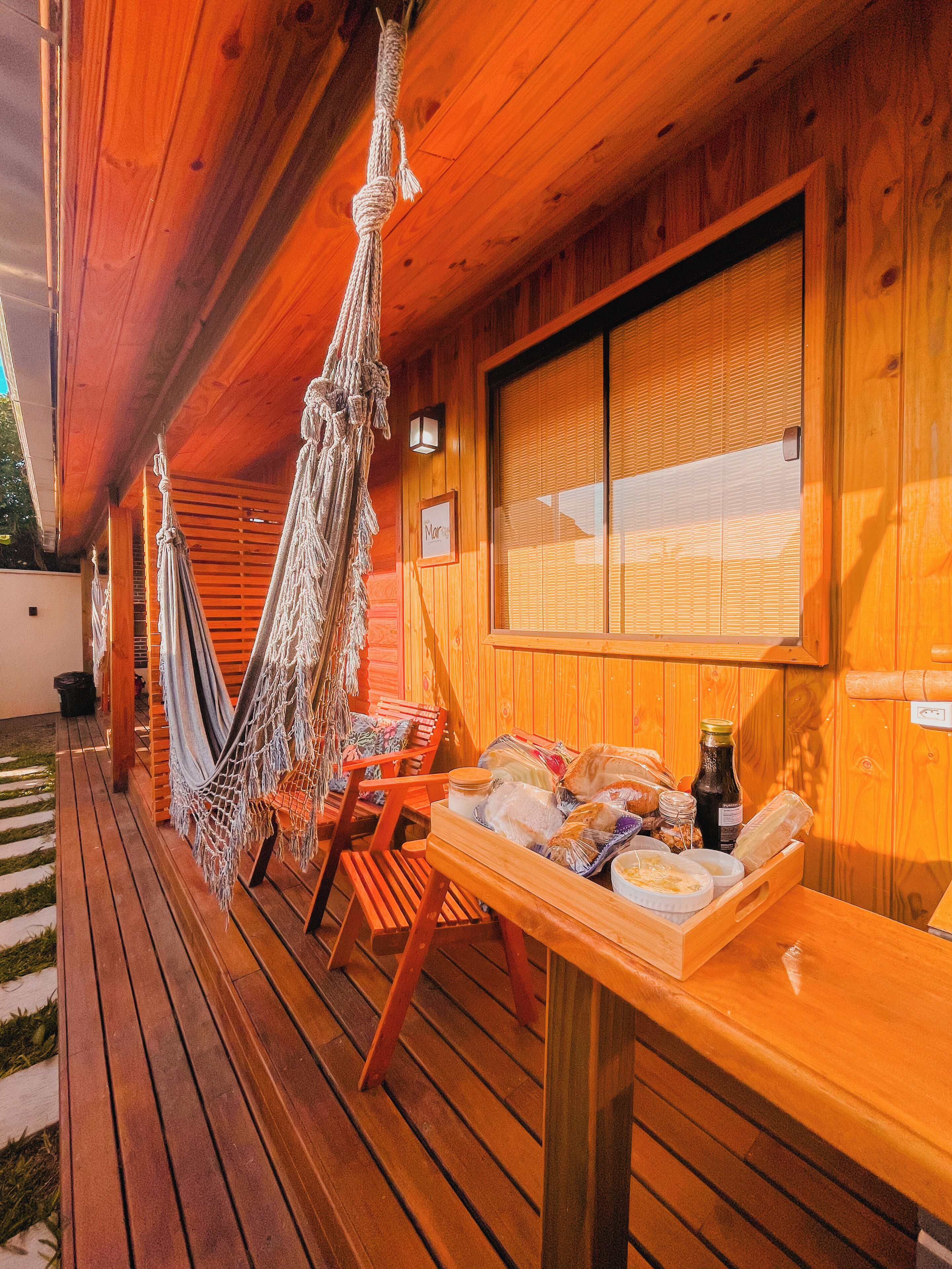 Economy Cabin | Terrace/patio