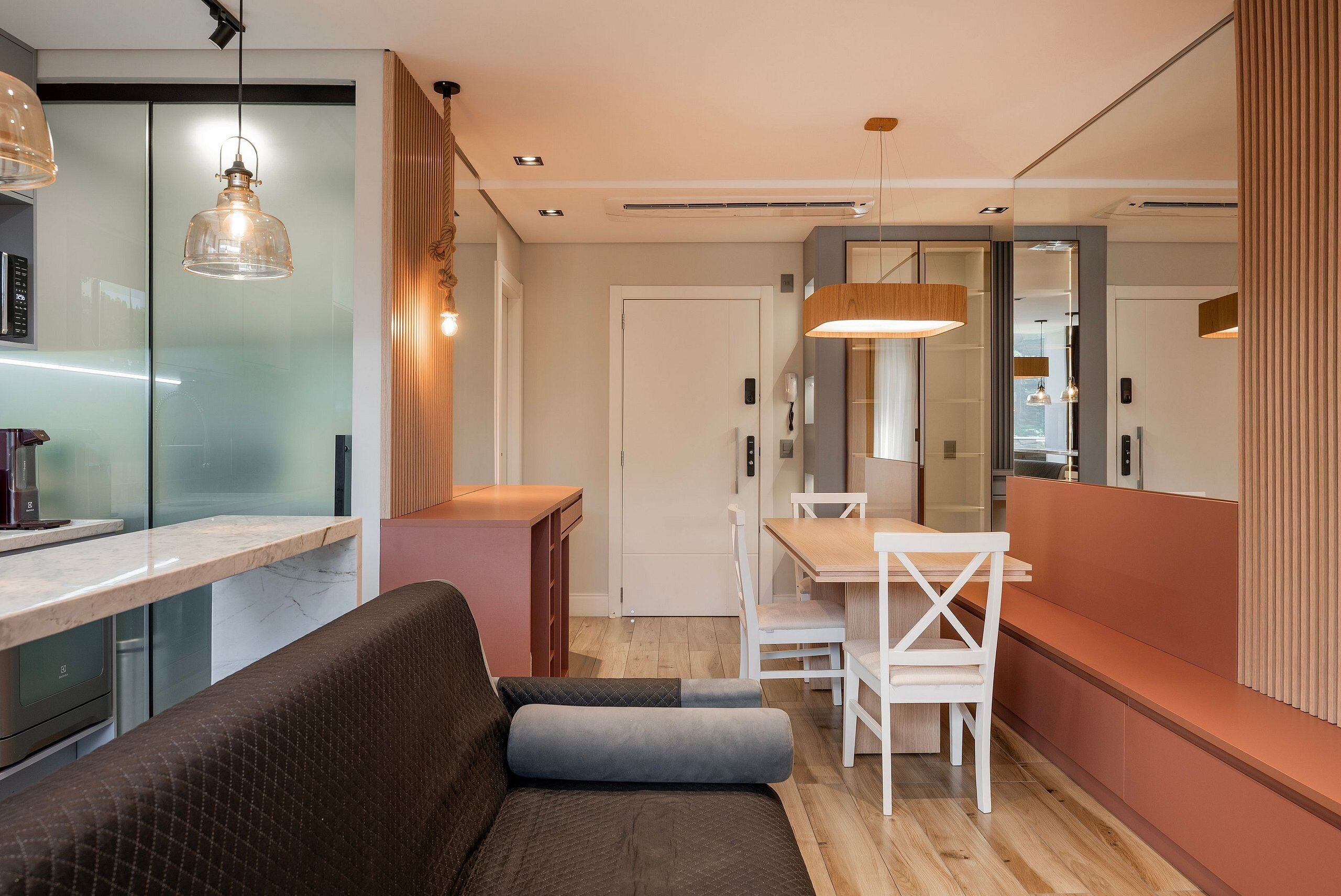 Grand Apartment | Living area | 40-inch Smart TV with digital channels