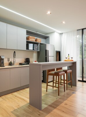 Appartement Club | Cuisine privée