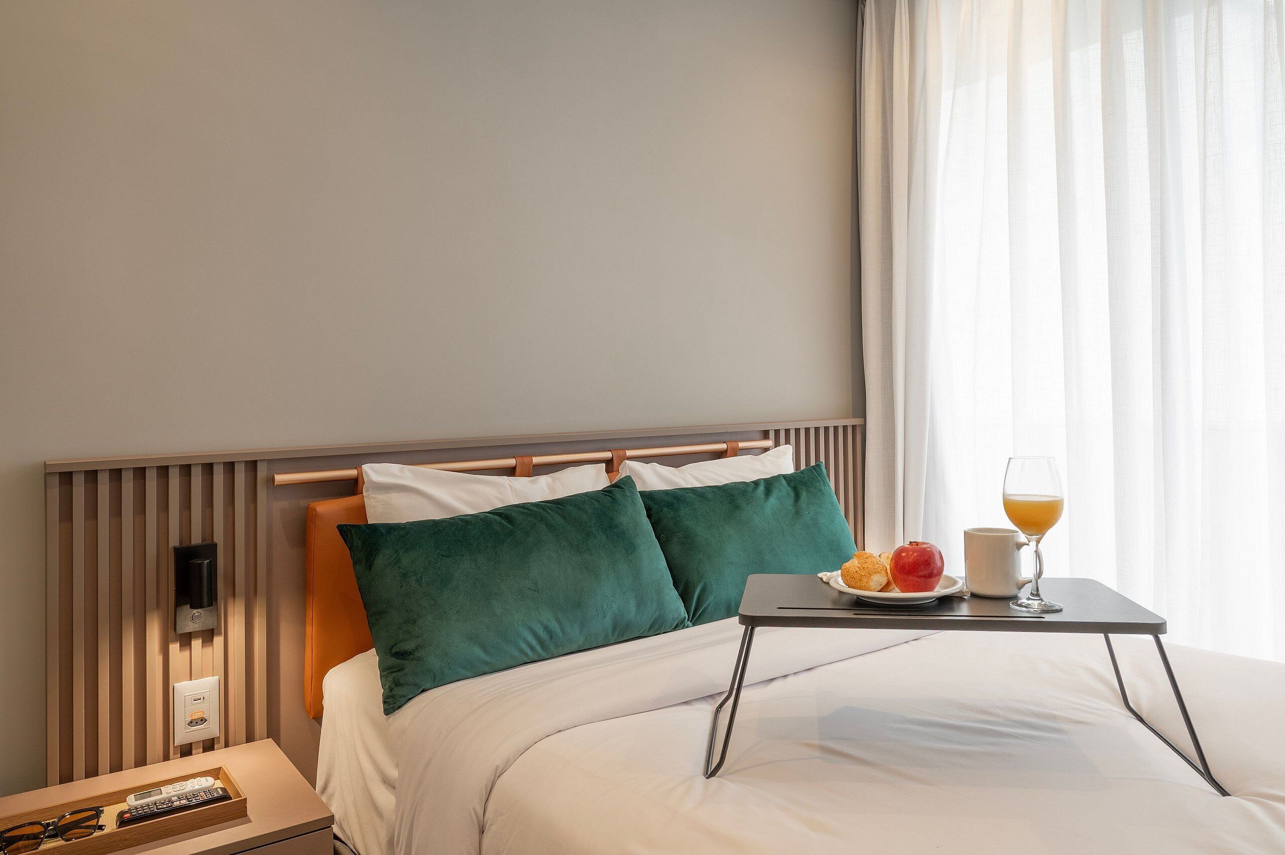 Apartamento exclusivo | Espaço de trabalho para notebook, Wi-Fi de cortesia, roupa de cama