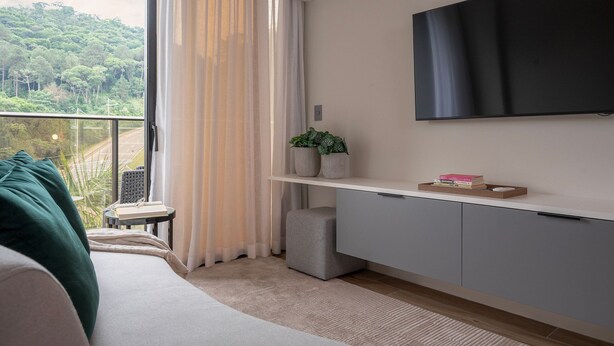 Gallery Apartment | Living area - The Spot One - Luxo e acesso direto ao Balneário Shopping (Balneário Camboriú)