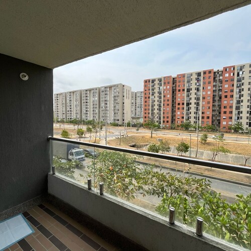 Spacious 3-bedroom apartment with fitness room and AC in delightful Barranquilla