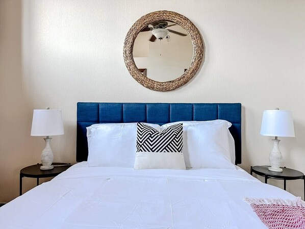 Desk, iron/ironing board, free WiFi, bed sheets