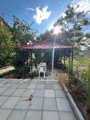 Outdoor dining - Casa campestre 3 habitaciones y 1AC en Berriozabal (Berriozabal)
