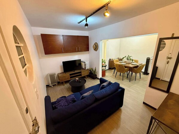 TV, video games, offices