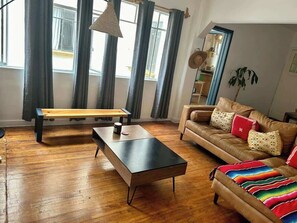 TV, video games, offices