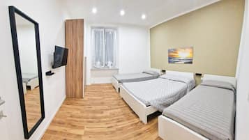 2 chambres, fer et planche Ă repasser, Wi-Fi gratuit, draps fournis