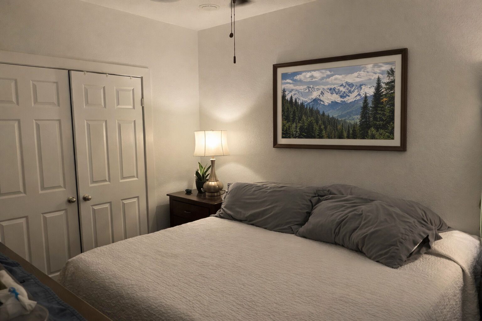 Fer et planche à repasser, accès Internet, draps fournis