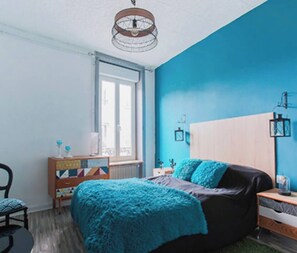 1 chambre, Wi-Fi, draps fournis